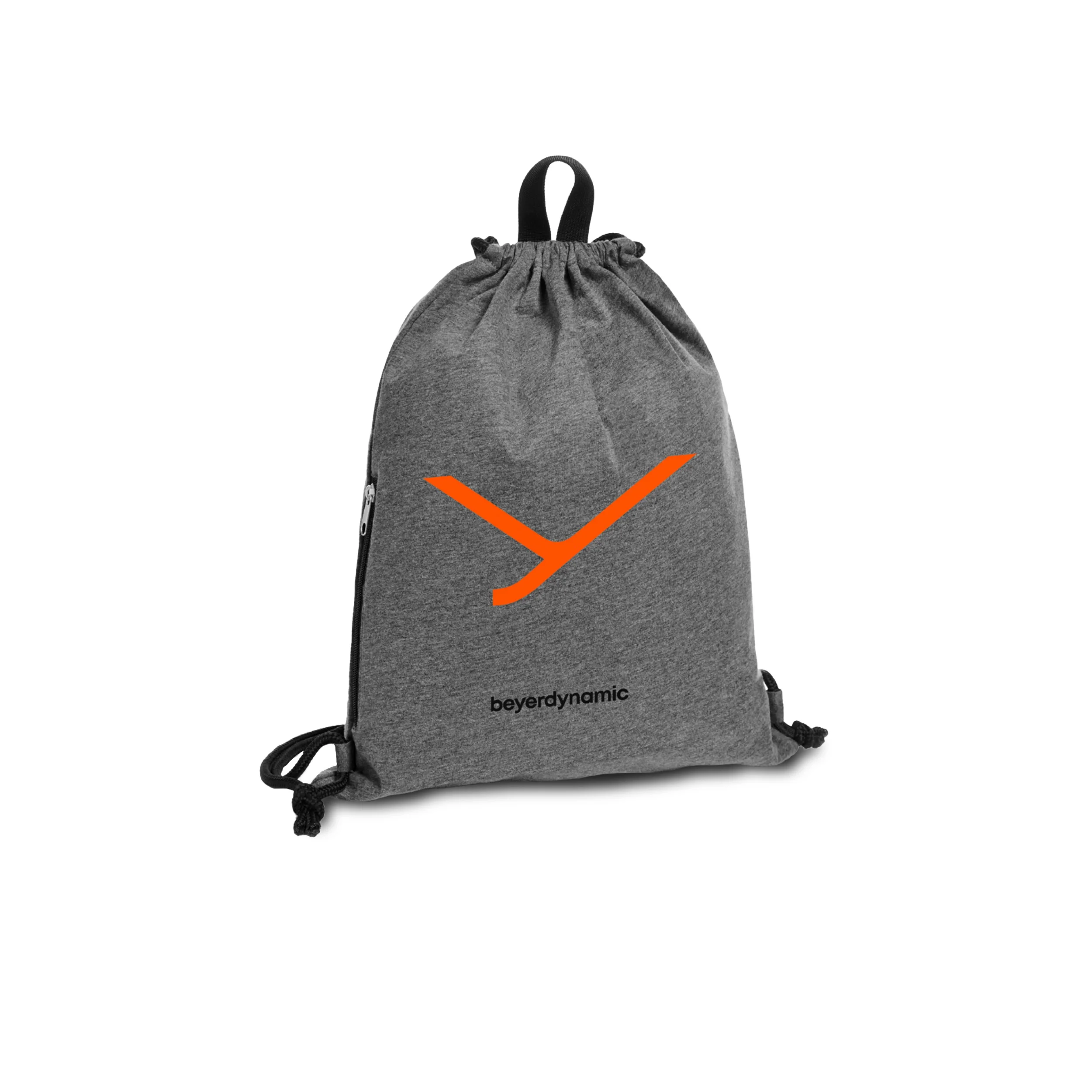 Drawstring bag backpack with beyerdynamic logo